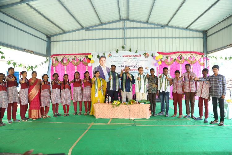 Sumadhura Foundation Launches Education Program for Government School Students in Telangana
